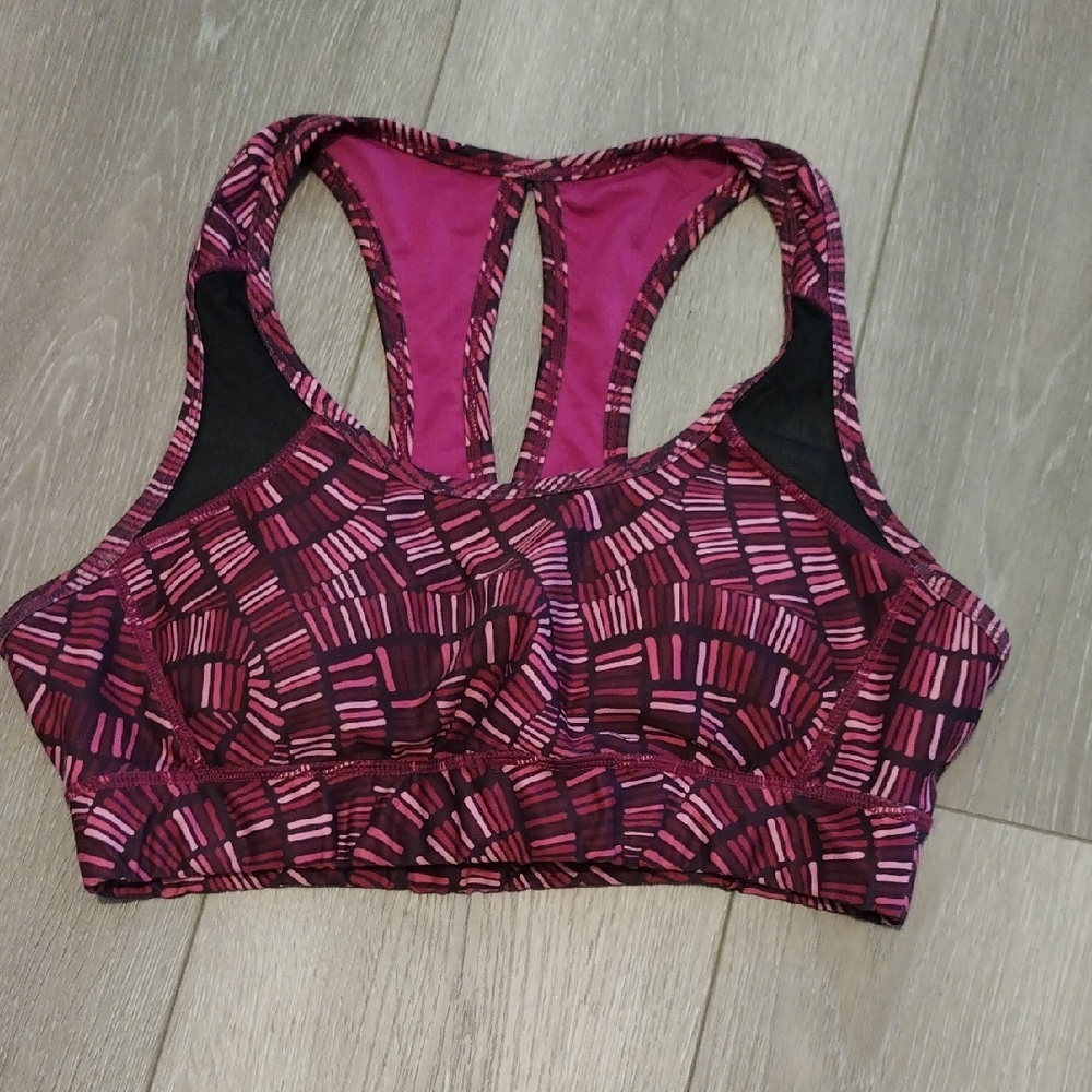 Kyodan Multicolor Patterned Sports Bra